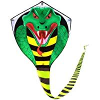 Los mejores  - Cometas para niños y adultos-grandes cometa juguete-el cometa kite incluir línea y carrete una cobra cometa grande con…